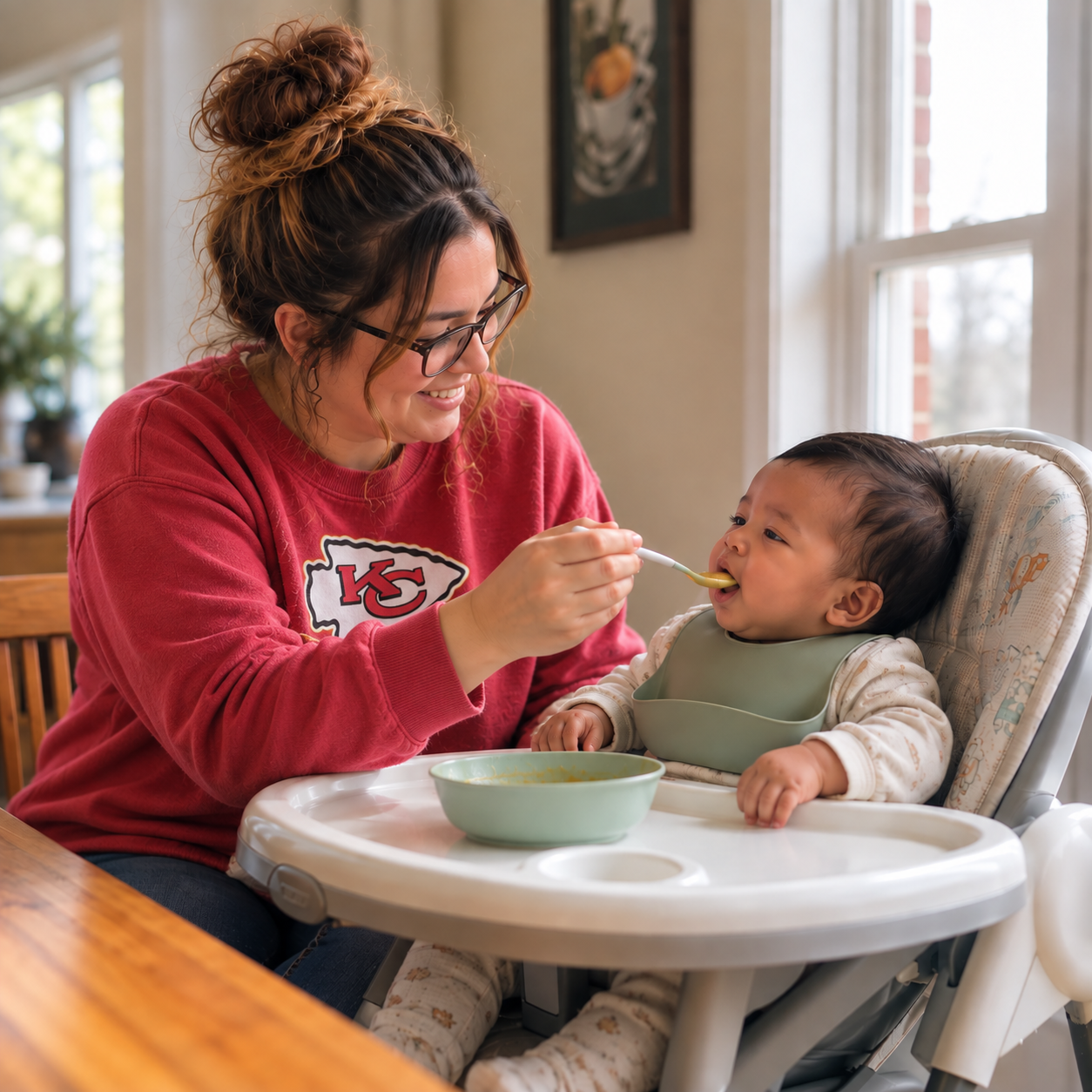 Representative image of a mother and baby